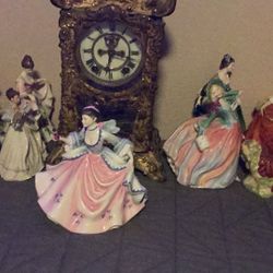 7 Royal Daulton 2 Lennox Figures 9 Total