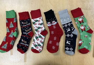Christmas Socks for Women & Men 6pairs