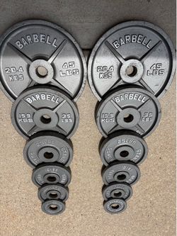 CAP. Olympic Barbell Weight Plates $260