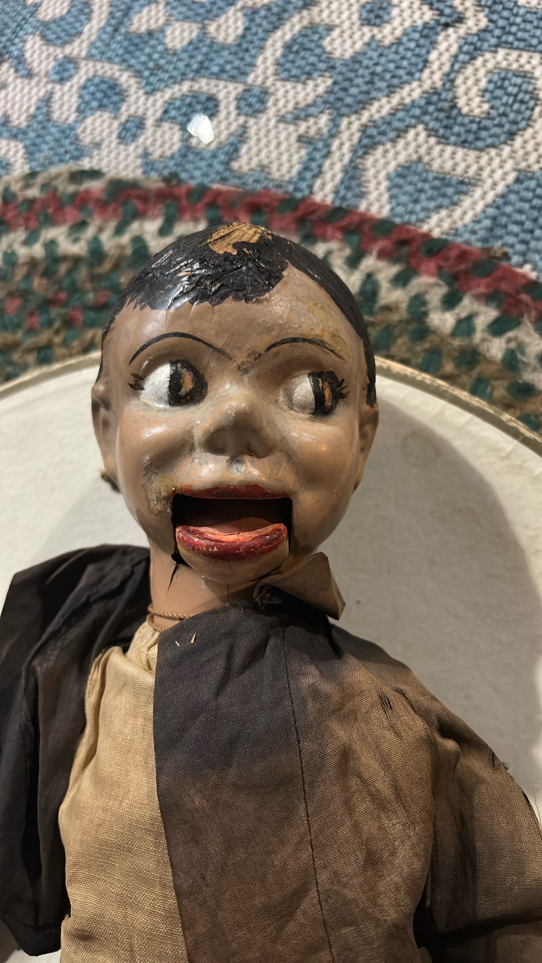 Antique ventriloquist, dummy, suspected to be haunted