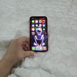 Iphone XR Red With Case Included