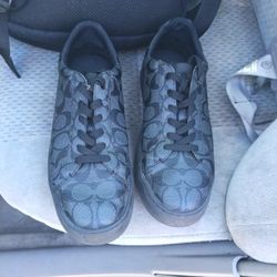 Men's Coach Shoes  Size 9