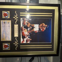Muhammad Ali Signed Framed Display - Iconic Liston KO Photo + Replica Check - The Greatest!
