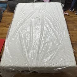 Full Size Bed Frame w/ Mattress 