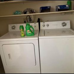 Electric Washer And dryer set 