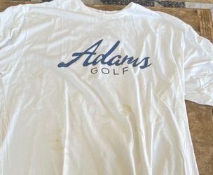 Adams golf shirt