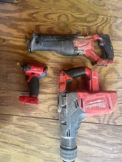 Milwaukee M-18 tools