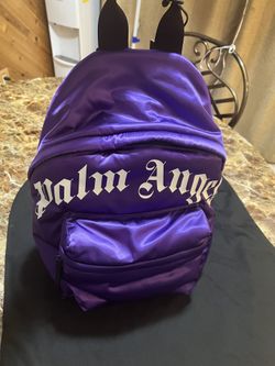 Palm Angels Curved Logo Backpack 