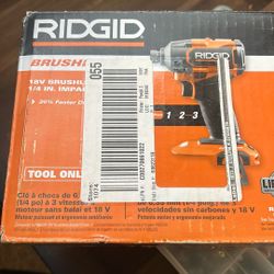 Rigid Impact Driver, New Inbox $49