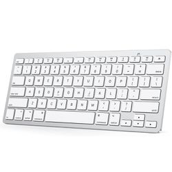 Bluetooth Keyboard for Mac, OMOTON Compact Wireless Keyboard Compatible with MacBook Pro/Air, iMac, iMac Pro, Mac Mini, Mac Pro Laptop and PC