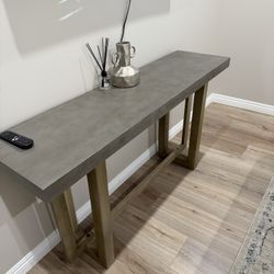 59" Modern Entryway Table 