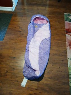 Mummy Sleeping Bag Purple and Pink