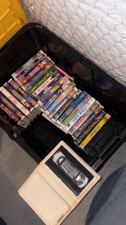 Disney VHS tapes and etc.