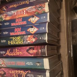 All Of The Disney A Bundle VHS