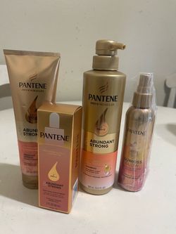 Pantene Abundant & Strong + Sunkiss Glow Hair Care Set