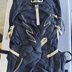 Osprey Talon 22 hiking backpack in navy blue