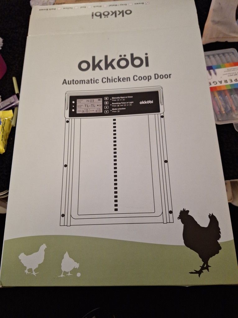 Okkobi Automatic Chicken Coop Door