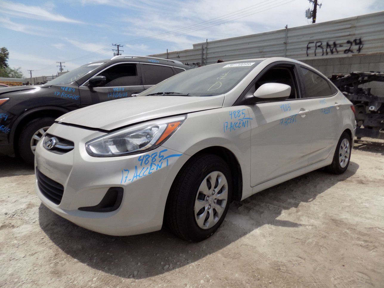2017 Hyundai Accent 1.6L (PARTING OUT)