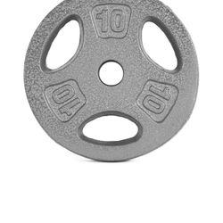 CAP barbell Standard Weightlifting Plate, 10 lb. Single 