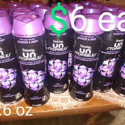 Downy Unstopables 8.6oz $6 each