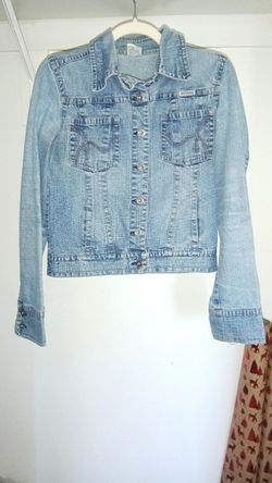 Hydraulic Light Wash Denim Jean Jacket