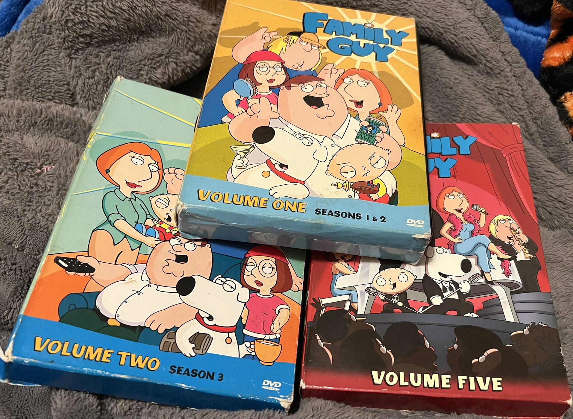 family guy dvd’s