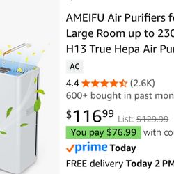 Ameifu Air purifier 