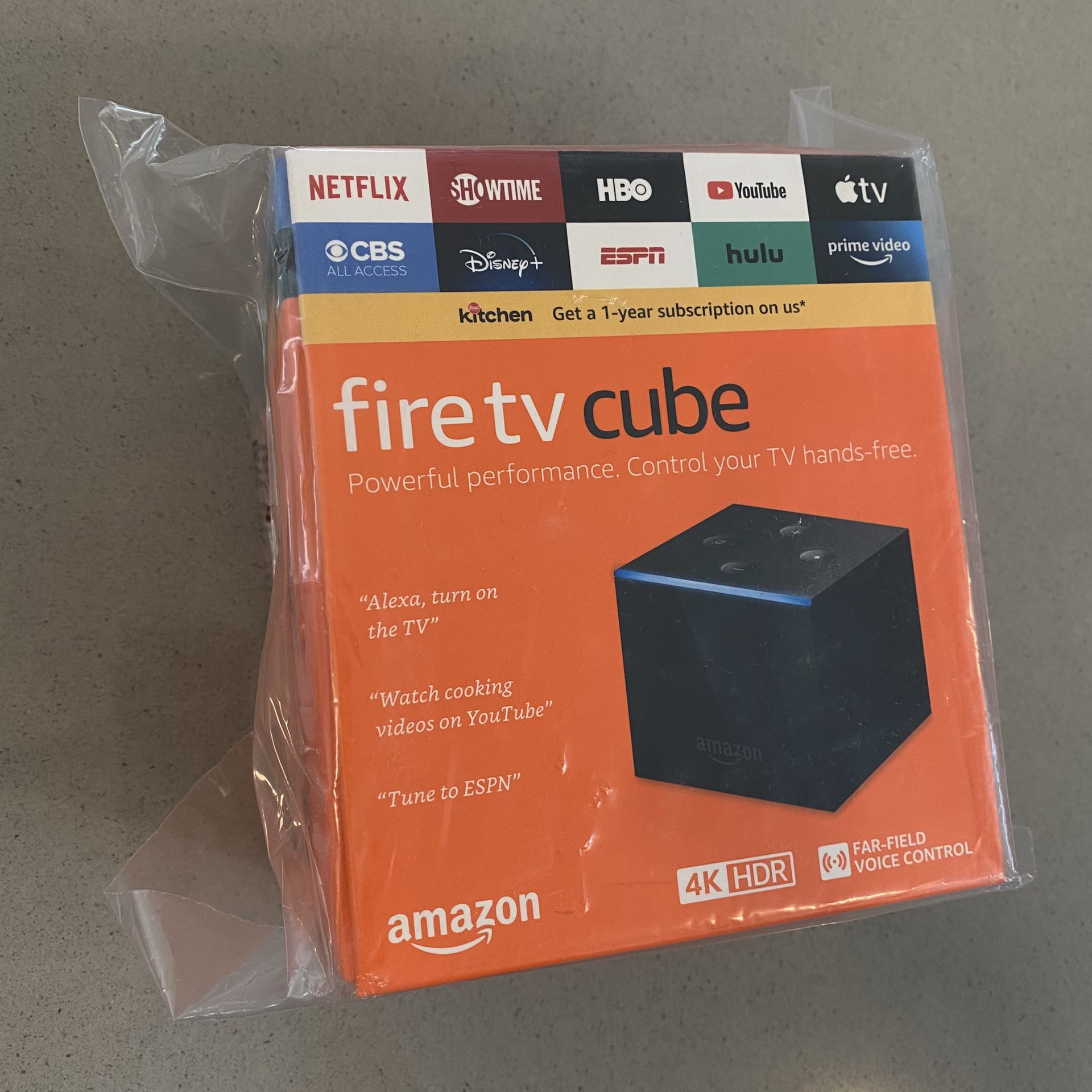 Fire TV cube 4K ultra HD brand new unopened