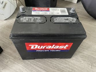 The car battery is very new