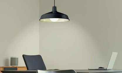 (NEW) Pendant Light
Fixture with Metal
Shade