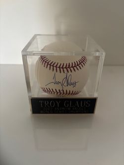 2002 Troy Glaus Angels Autographed Baseball