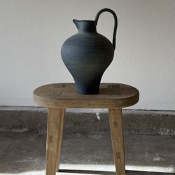 Rustic Wood Stool 