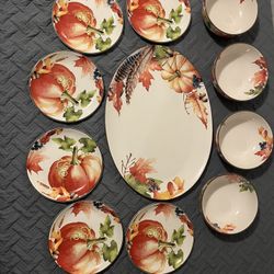 Better Home &gardens Fall Serving Dishes