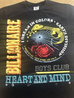 Billionaire Boys Club Space Dreams Short-Sleeve Tee in black.