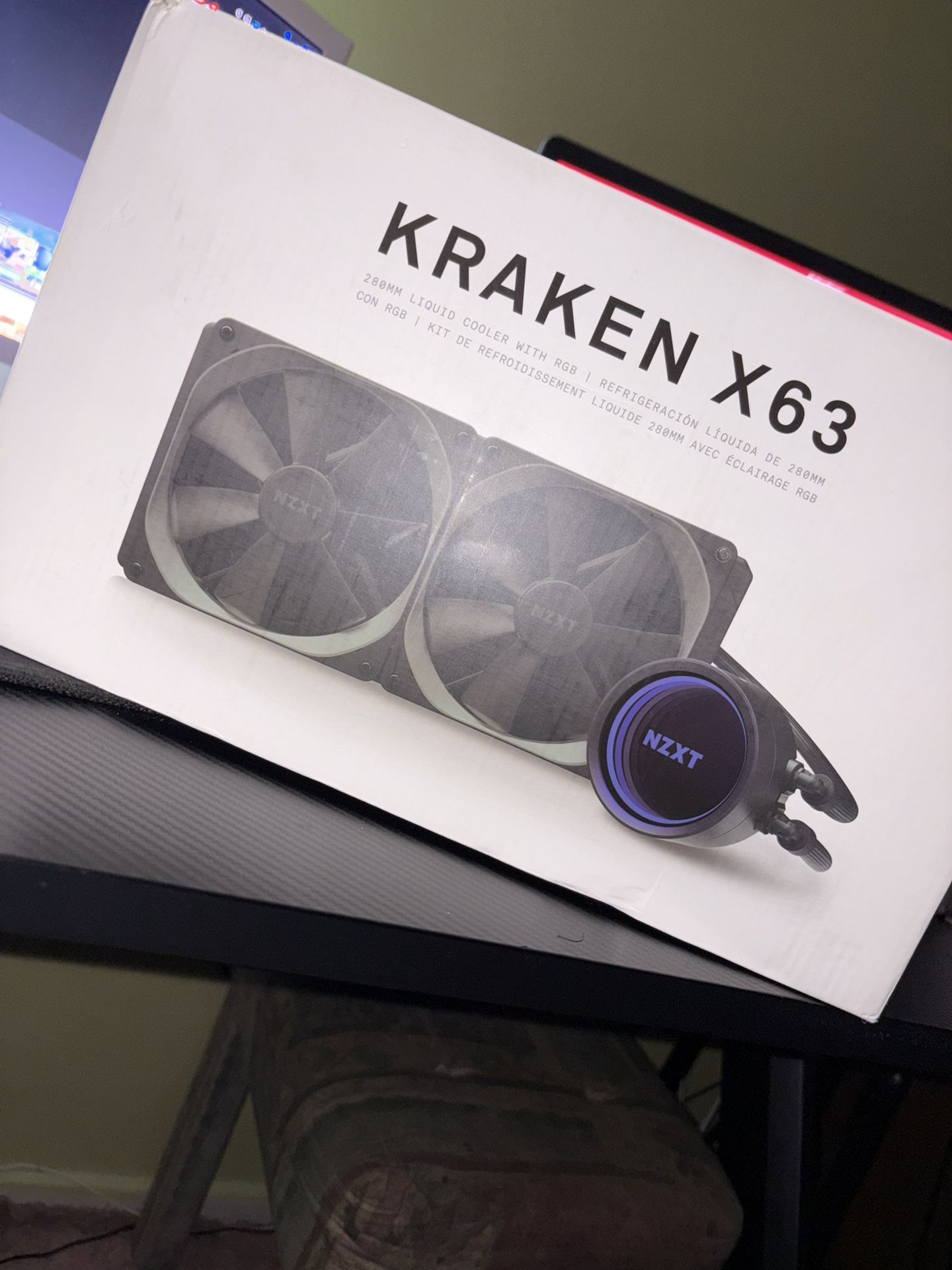 NZXT KRAKEN X63 CPU WATER COOLER