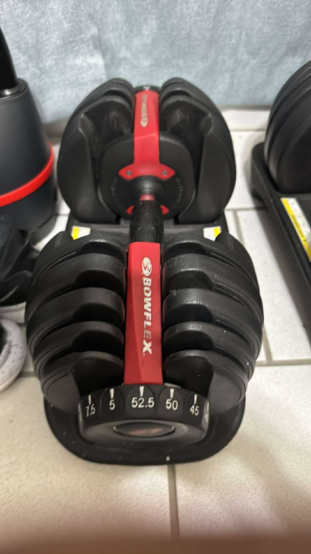 Adjustable bowflex 552 Dumbbells
