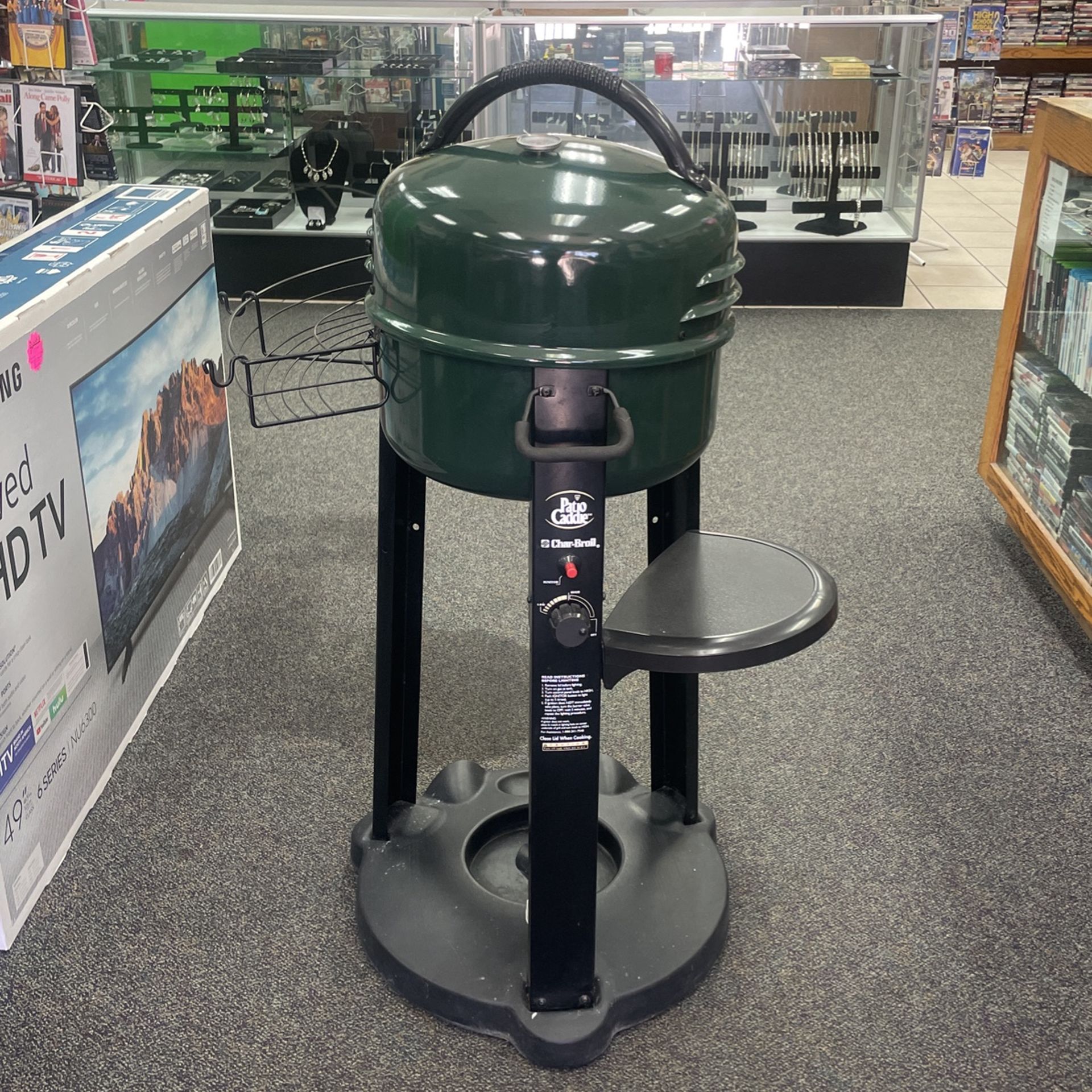 Char-Broil Patio Caddie Propane Gas Grill 10,000 BTU