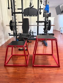 VEVOR Heavy-Duty metal Fitness jump box / step platform