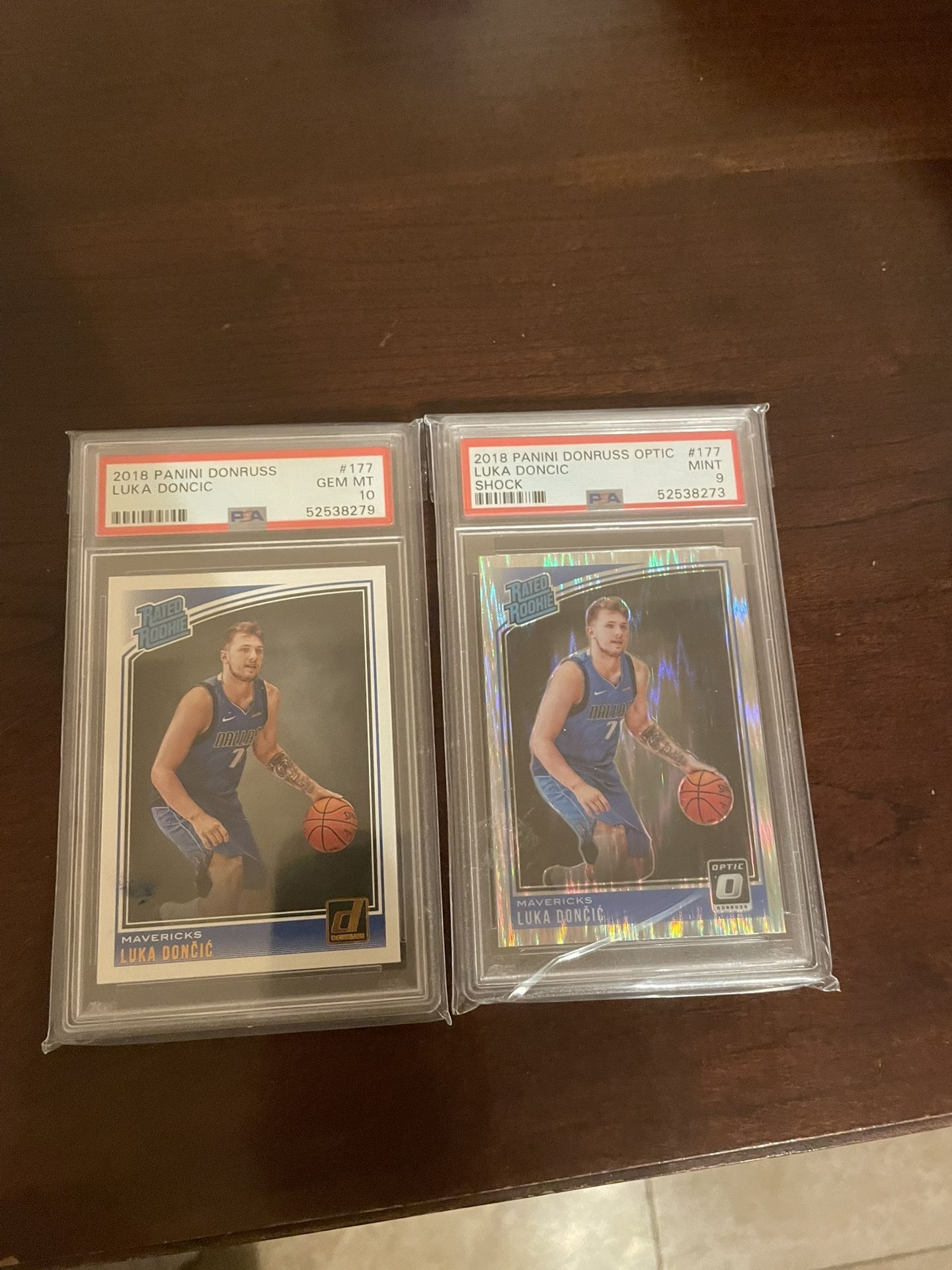 Luka Doncic RC Psa 9 And Psa10