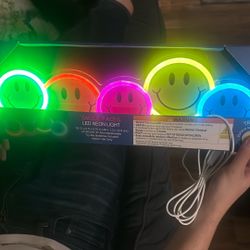 Smiley Faces Neon 