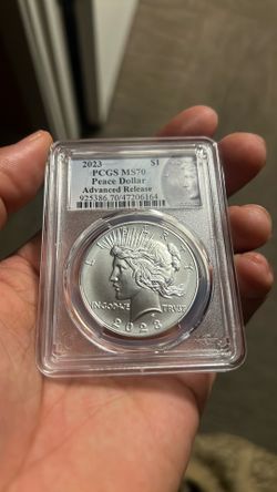 Million dollar 2023 PCG MS70  allsilver90%