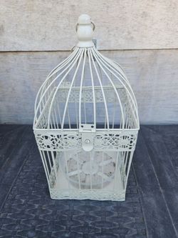 Bird cage decor