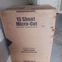 Brand New Paper Shredder 