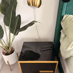 Night Stands And Lamps And King Size Bed Frame