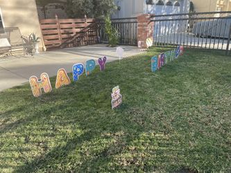 Happy birthday Yard Sign
