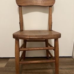 Children’s Wood Chair