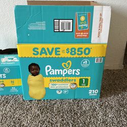 Diapers (size N & 1)