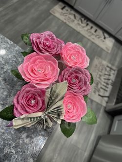 Satin Flower Bouquet