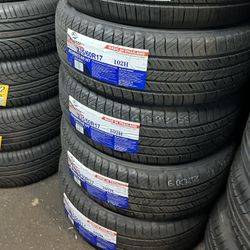235/60/17 New Atlander Tires installed and balanced included