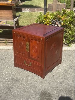 Chinese Rosewood end table unavailable